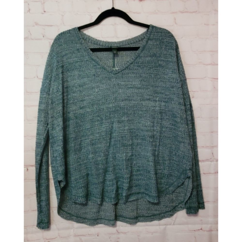 Wild Fable VNeck Teal Sweater NWT XS